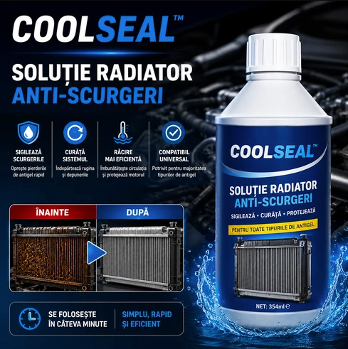 Soluție Curățare și Etanșare Radiator