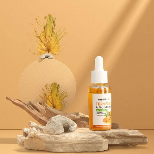 Ser Natural cu Extract de Turmeric pentru Riduri, Pete pigmentare & Acnee