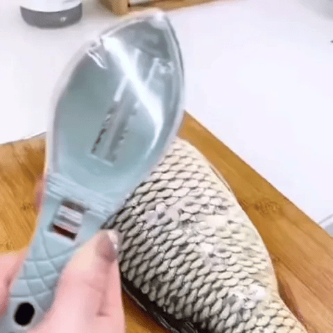 FishClean™ – Ustensila Care Te Ajută Să Cureți Peștele Mult Mai Rapid Și Fără Mizerie