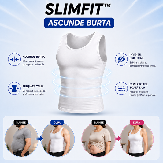 🔥 SlimFit™ – Maiou de Modelare Corporala Universal