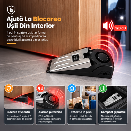 StopDoor™ – Te Avertizează Atunci Când Ușa Este Mișcată Sau Împinsă