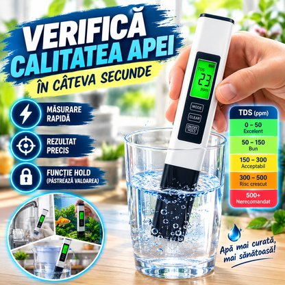 AquaTest™ - Verifică Apa Din Casa Ta Într-o Secundă