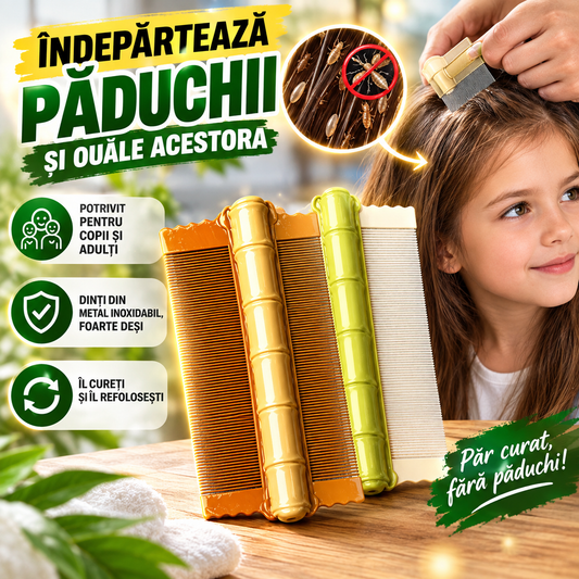 PăduFix– Pieptene Pentru Păduchi