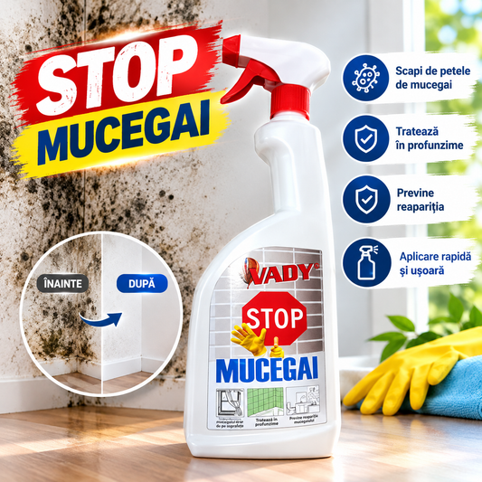 StopMucegai - Elimină Mucegaiul De Pe Orice Suprafață | 750 ml