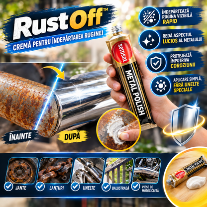 RustOff™ – Scapă De Rugină Și Redă Strălucirea Metalului